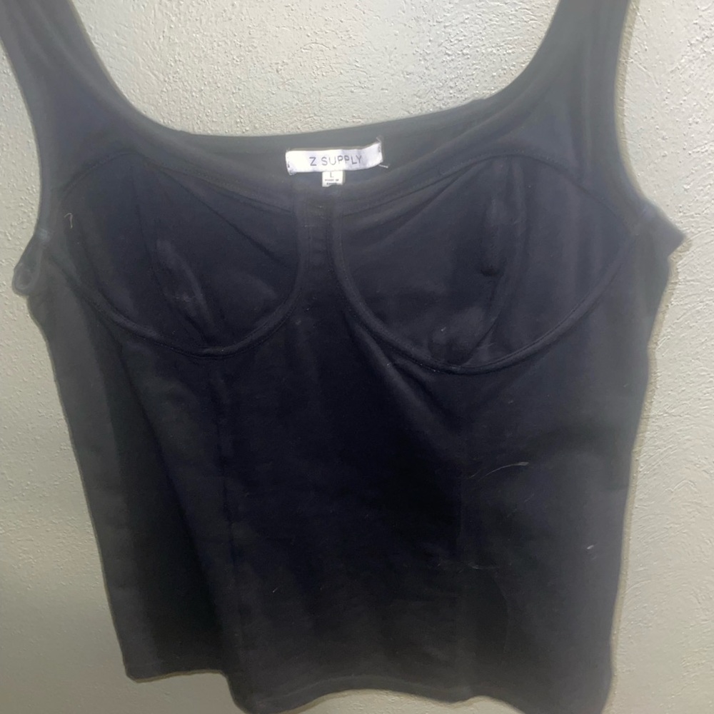 black tank top